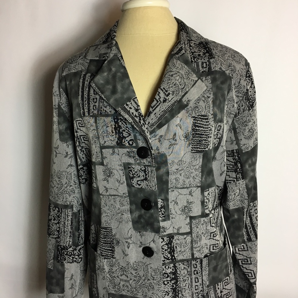 Dress Barn Gray jacket Size 1X